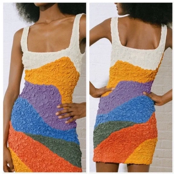 EUC Mara Hoffman Womens Laura Dress Print XL - Picture 3 of 10